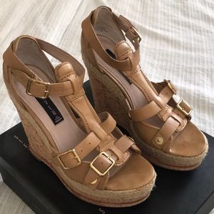 Steven by Steve Madden platform leather sandals